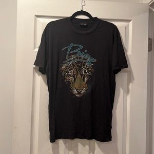 Anine Bing walker Tee, leopard vintage print
